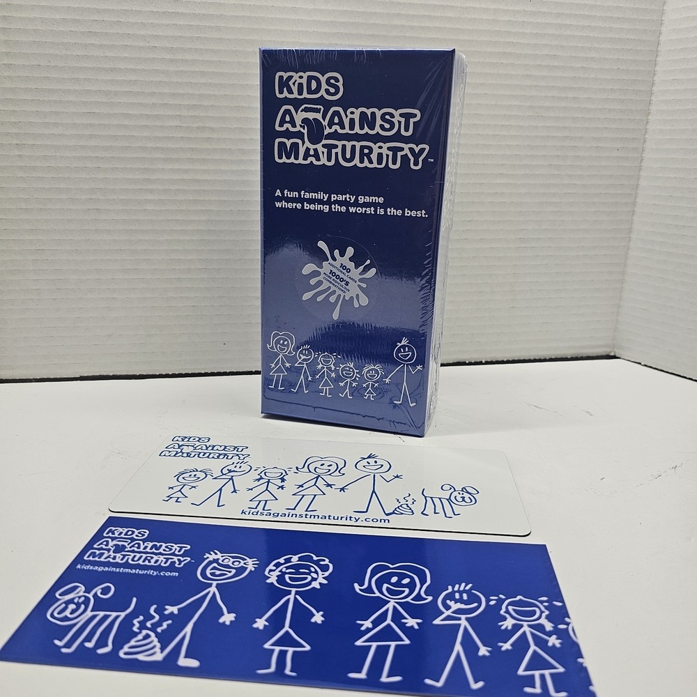 New In Box Kids Against Maturity Card Family Game, Great Night of‎ Fun
